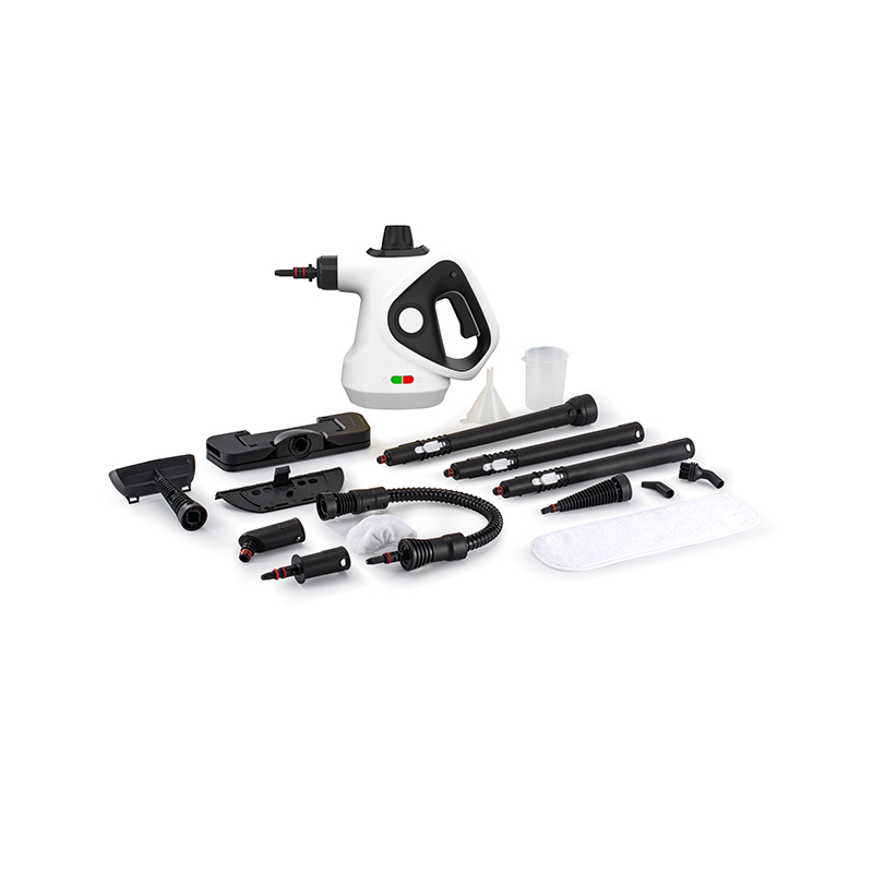 Le nettoyeur vapeur portatif polyvalent TM-377 900-1 050 W avec vadrouille