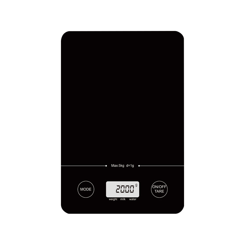 Balance de cuisine électronique numérique en acier à affichage LCD TM-805A 5kg/1g